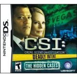 Ubisoft CSI: Deadly Intent: The Hidden Cases Nintendo DS