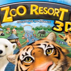 Ubisoft Zoo Resort 3D, Nintendo 3DS, Tout le monde, Support physique