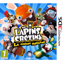Ubisoft Les Lapins Crétins : La Grosse Bagarre, Nintendo 3DS, Tout le monde de plus de 10 ans, Support physique