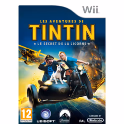 Ubisoft Les Aventures de Tintin : Le Secret de la Licorne, Wii, Tout le monde de plus de 10 ans, Support physique