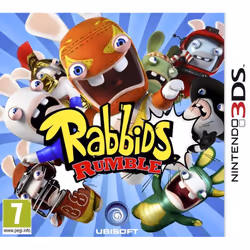 Ubisoft Rabbids Rumble, Nintendo 3DS, Mode Multiplayer, Tout le monde de plus de 10 ans
