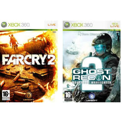 Ubisoft FarCry 2 + Ghost Recon 2: Advanced Warfighter, Xbox 360 Anglais