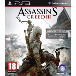 Ubisoft Assassins Creed III (Bonus Edition) PS3, PlayStation 3, M (Mature)
