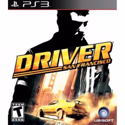 Ubisoft Driver: San Francisco, PS3, PlayStation 3, Mode Multiplayer, T (Teen)
