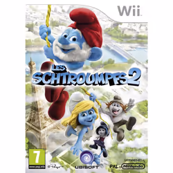 Ubisoft Les Schtroumpfs 2, Wii, Support physique