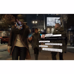 Ubisoft Watch Dogs Reissue Allemand, Anglais, Chinois simplifié, Coréen, Danois, Espagnol, Finlandais, Français, Hongrois, Italien, Japonais, Néerlandais, Norvégien, Polonais, Portugais, Russe, Suédois, Tchèque PlayStation 4 - Vue supplémentaire 8