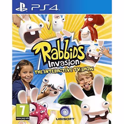 Ubisoft Rabbids Invasion: The interactive TV Show, PlayStation 4, Mode Multiplayer, Tout le monde, Support physique