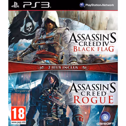Ubisoft Assassin's Creed IV : Black Flag + Assassin's Creed Rogue, PlayStation 3, M (Mature)