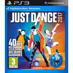 Ubisoft Just Dance 2017, PlayStation 3, Tout le monde de plus de 10 ans, Support physique
