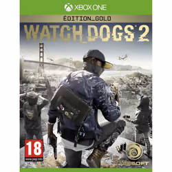 Ubisoft Watch Dogs 2 - Gold Edition, Xbox One, Mode Multiplayer, M (Mature), Support physique