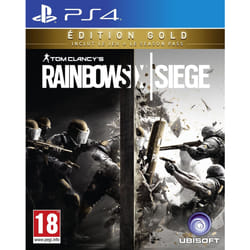 Ubisoft Tom Clancy's Rainbow Six : Siege - Gold Or Allemand, Anglais, Chinois simplifié, Coréen, Espagnol, Français, Italien, Japonais, Néerlandais, Polonais, Portugais, Russe, Tchèque PlayStation 4