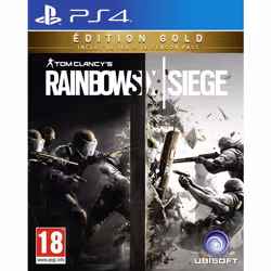 Ubisoft Tom Clancy's Rainbow Six : Siege - Gold, PlayStation 4, Mode Multiplayer, M (Mature), Support physique