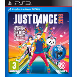 Ubisoft Just Dance 2018, PlayStation 3, RP (Classement à venir), Support physique