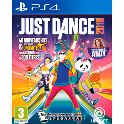 Ubisoft Just Dance 2018, PlayStation 4, RP (Classement à venir), Support physique