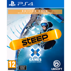 Ubisoft Steep: X-Games - Edition Gold, PlayStation 4, Mode Multiplayer, T (Teen), Support physique