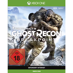 Ubisoft Tom Clancy's Ghost Recon : Breakpoint, Xbox One, Mode Multiplayer, M (Mature), Support physique