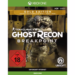 Ubisoft Tom Clancy's Ghost Recon : Breakpoint - Gold Edition, Xbox One, Mode Multiplayer, M (Mature), Support physique