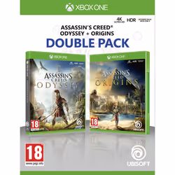 Ubisoft Assassin's Creed Odyssey + Assassin's Creed Origins - Double Pack, Xbox One, M (Mature), Support physique
