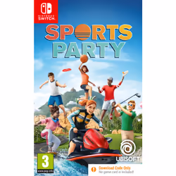 Ubisoft Sports Party, Nintendo Switch, Mode Multiplayer, Tout le monde, Téléchargement