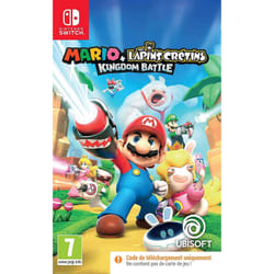 Nintendo Code à télécharger - Mario + Les Lapins Crétins Kingdom Battle Standard Nintendo Switch