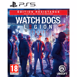 Ubisoft Watch Dogs Legion - Resistance Edition, PlayStation 5, Mode Multiplayer, M (Mature), Support physique