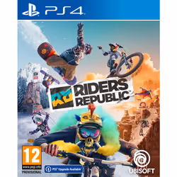 Ubisoft Riders Republic, PlayStation 4, Mode Multiplayer, RP (Classement à venir), Support physique