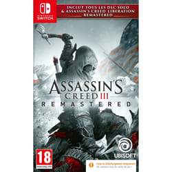 Ubisoft Assassin's Creed III + Assassin's Creed Liberation Remastered - Code in a Box Standard Allemand, Anglais, Espagnol, Français, Italien, Polonais, Russe Nintendo Switch
