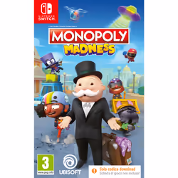 Ubisoft Monopoly Madness, Nintendo Switch, Mode Multiplayer, Tout le monde, Téléchargement