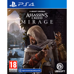 Ubisoft Assassin's Creed Mirage, PlayStation 4, M (Mature)