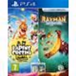 Jeu Vidéo - Ubisoft - Lapins Crétins : Party of Legends + Rayman Legends - Aventure - PS4 - 3+