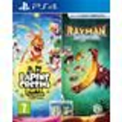 Jeu Vidéo - Ubisoft - Lapins Crétins : Party of Legends + Rayman Legends - Aventure - PS4 - 3+