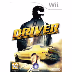 Ubisoft Driver: San Francisco, Wii, Wii, Mode Multiplayer, T (Teen)