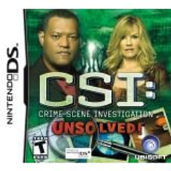 Ubisoft CSI: Unsolved Français Nintendo DS