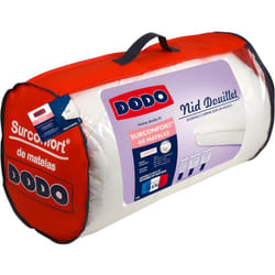 Dodo - Surconfort de matelas 1 place 90x190 cm -nid douillet