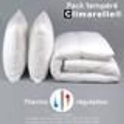 DODO - Pack Climarelle® Thermorégulation couette LEGERE + oreiller - 240 x 260 cm