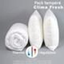 DODO - Pack Clima Fresh Thermorégulation couette TEMPEREE+oreiller - 140 x 200 cm
