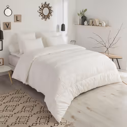 DODO - Couette Enveloppe Coton Bio - Bien-être 4 SAISONS - 240 x 260 cm
