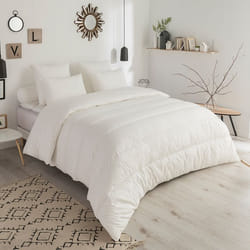 DODO - Couette Enveloppe Coton Bio - Bien-être 4 SAISONS - 240 x 260 cm