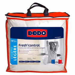 Gardez le contrôle en toutes circonstances avec la couette DODO FRESH CONTROL ! La couette DODO FRESH CONTROL a été conçue po ...
