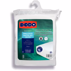 Le protège matelas MAXIPROTECT est doté d'une double protection : il est imperméable et bénéficie d'un traitement naturel con ...