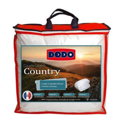 Dodo - Couette legere Country - 240 x 260 cm - Blanc
