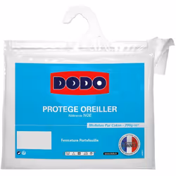 Le protège oreiller ULTRA CONFORT en molleton pur coton est fabriqué en France. Caractéristiques Couleur (nuance) : Blanc Mat ...
