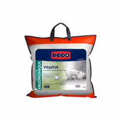 DODO Oreiller Végétal - 100% polyester - 60x60 cm