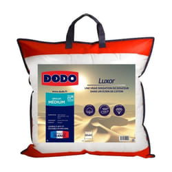 Dodo oreiller luxor 60X60 cm - 100% coton - effet duvet