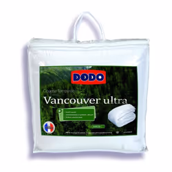 Présentation du Produit La couette chaude Vancouver Ultra de la marque DODO est conçue pour offrir un confort optimal tout au ...