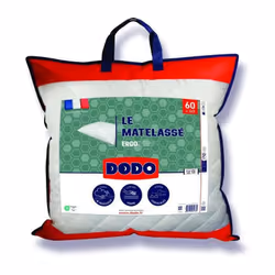 Enveloppe Matelassée 70% Polyester 30% Viscose Garnissage 100% polyester Fibre micro résiliente Soutien Ferme