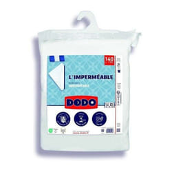 Dodo - Protege matelas imperméable - 140x190 cm - Coton/Polyester - Anti punaise de lit