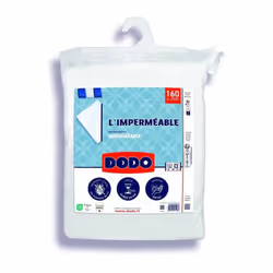 Composition : Dessus : Eponge bouclette traitée anti-punaises de lit 80% Coton - 20% Polyester Dessous : Membrane imperméable ...