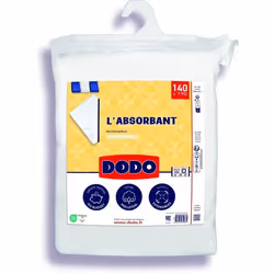 Protège matelas absorbant - 140x190 cm - Polyester