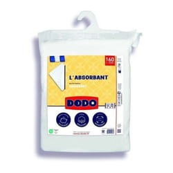 Protege matelas absorbant - 160x200 cm - Polyester